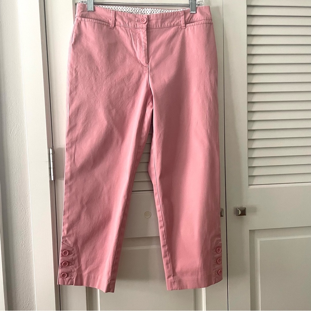 Talbots Petite Perfect Crop Curvy Pants Size 4P